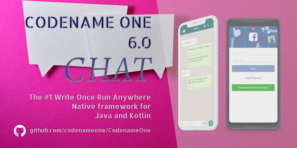 Preparing for Codename One 6.0 – Chat
