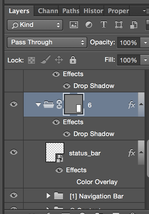Find the right element layer you’re interested in